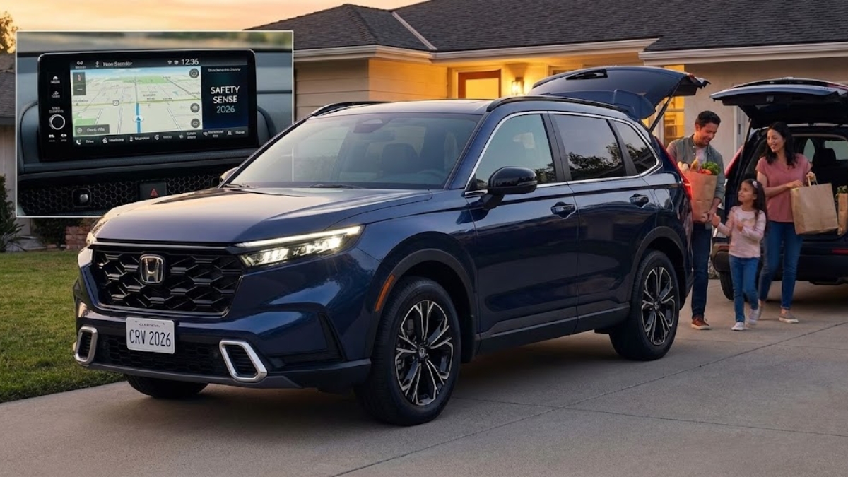 Honda CR-V 2026 Gets Smarter, Safer, & Still Feels Like Home