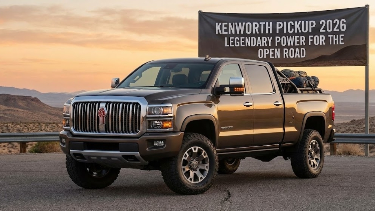 Kenworth Pickup Truck 2026 When a Heavy-Duty Legend Builds a Truck for the Road