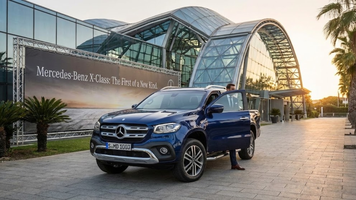 Mercedes Pickup Truck Marks Luxury Brand’s Bold Step Into the Truck Segment