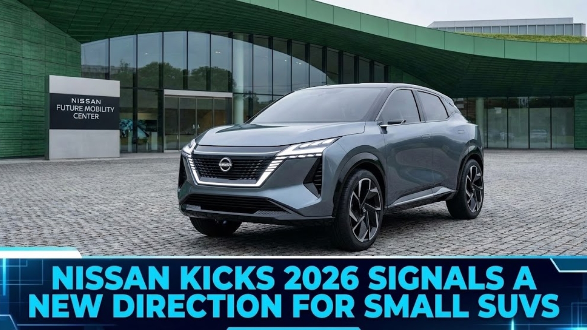 Nissan Kicks 2026 Signals a New Direction for Small SUVs