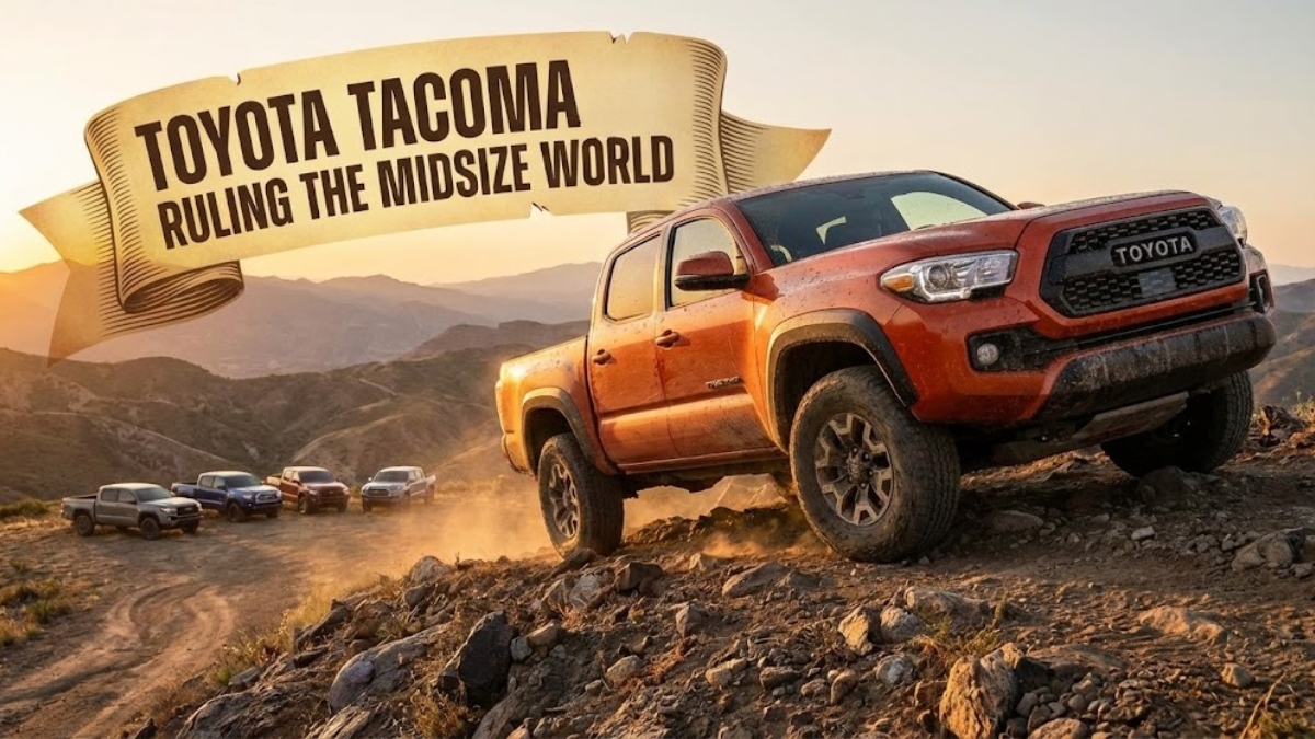 Toyota Tacoma Continues to Rule the Midsize Pickup World