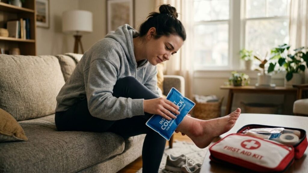 cold pack and injury support