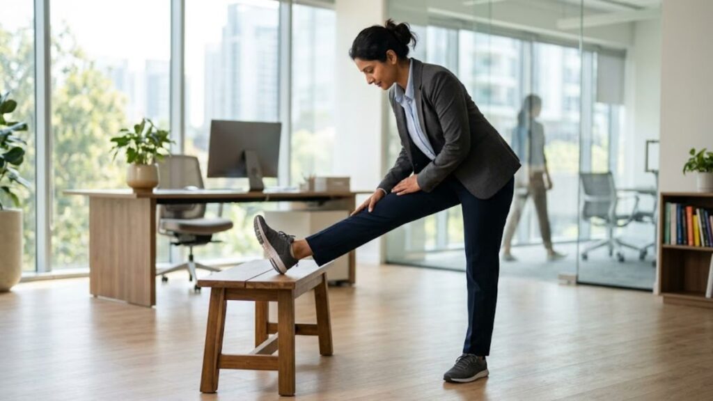 hamstring stretch