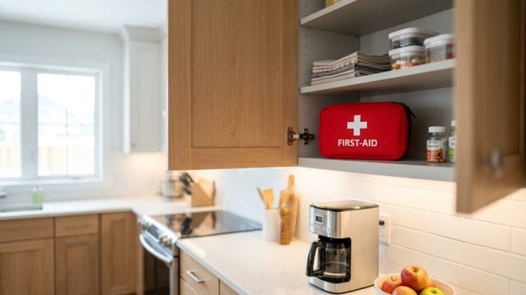 where to store a home first aid kit