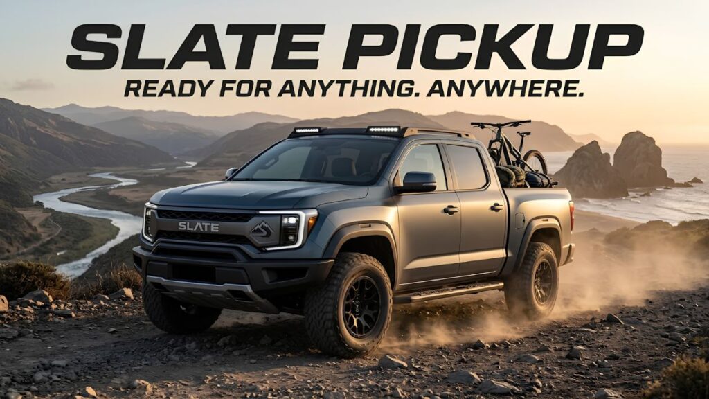 Slate Pickup Truck